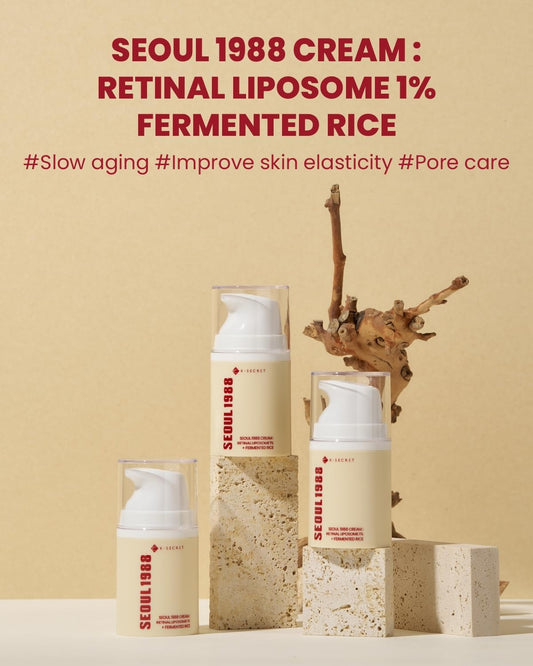 SEOUL 1988 Cream : Retinal Liposome 1% + Fermented Rice